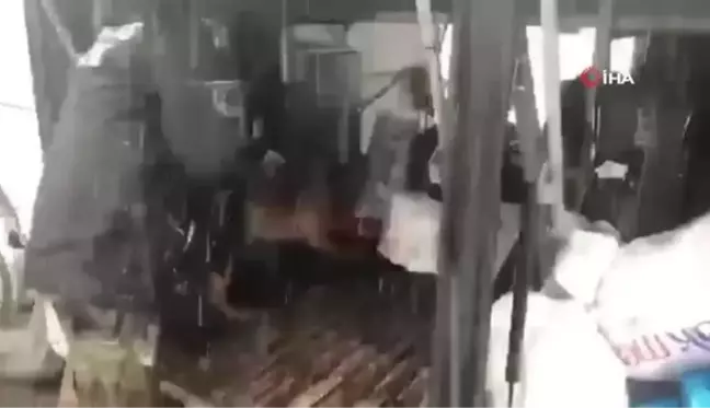Yolcu otobüsünün bagajında süngere emdirilmiş 3 kilo 50 gram eroin ele geçirildi