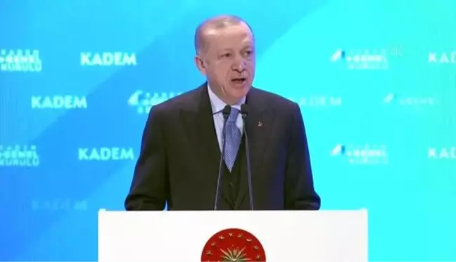 Cumhurbaşkanı Erdoğan, KADEM 4. Olağan Genel Kurulu'nda konuştu: (2)