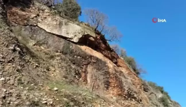 Osmaniye'de aşırı yağışlar heyelana neden oldu