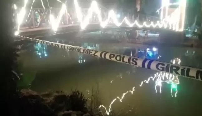 Göle düşen genci arama çalışması başlatıldı