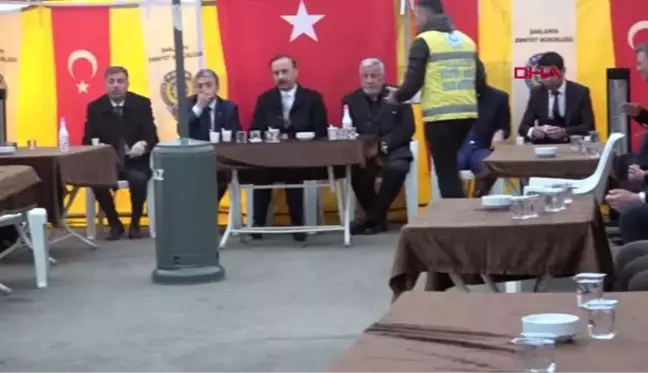 ŞANLIURFA'DA ŞEHİT POLİSLER İÇİN TAZİYE ÇADIRI KURULDU