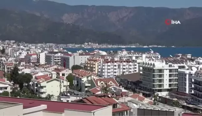 Marmaris'te deniz çekildi, olta balıkçıları balıksız kaldı