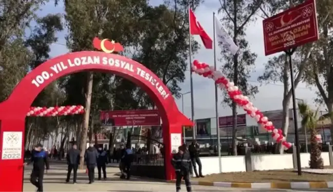 Germencik'te 100. Yıl Lozan Sosyal Tesisleri açıldı