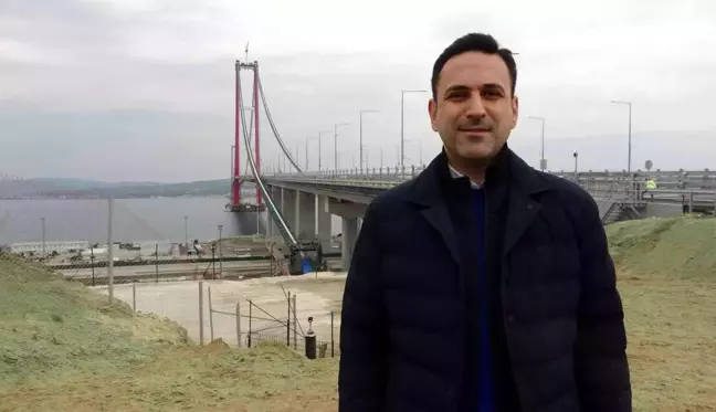 AK Parti'li Makas 1915 Çanakkale Köprüsü'nün inceledi