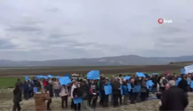 Dünya Su Günü, kuruyan Marmara Gölünde kutlandı