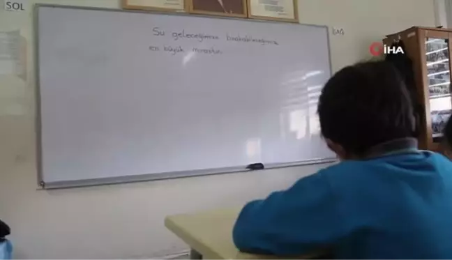 Sivas Belediyesi'nden Dünya Su Günü için anlamlı klip