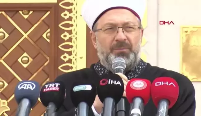 Diyanet İşleri Başkanı Erbaş, Ayşe Hatun Camisi'nin açılışını yaptı--