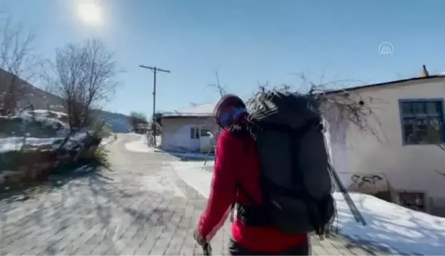 Tunceli'nin karla kaplı zirveleri trekking ve fotoğraf tutkunlarını ağırlıyor