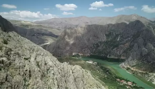 Erzincan'ın turistik Kemaliye ilçesi 