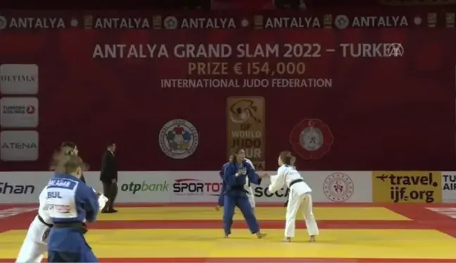 Judoda Antalya Grand Slam Turnuvası başladı