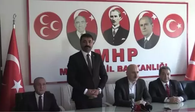 Bakan Karaismailoğlu, AK Parti ve MHP il başkanlıklarını ziyaret etti