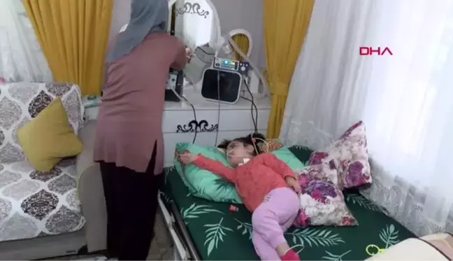 SMA HASTASI HAVVA, TEDAVİ GÖREBİLMEK İÇİN YARDIM BEKLİYOR