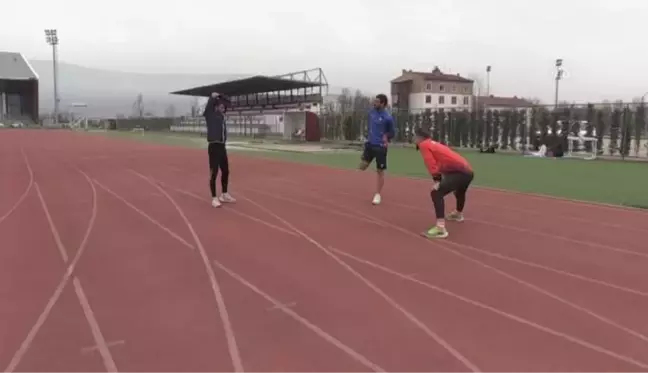 Atletizm Milli Takım Bolu'da güç depoluyor