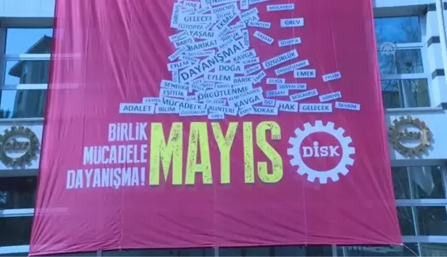 DİSK, KESK, TTB, TDB ve TMMMOB'dan ortak 1 Mayıs açıklaması