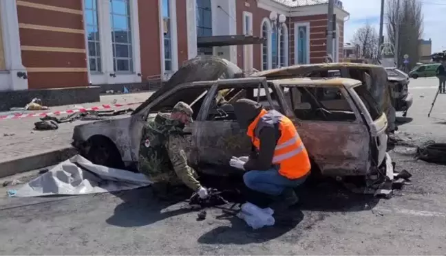 Kramatorsk Tren Garı'na yapılan füze saldırısı