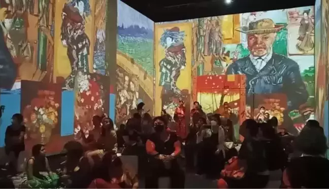 RIO DE JANEIRO - Brezilya'da dijital Van Gogh sergisi kapılarını ziyaretçilere açtı