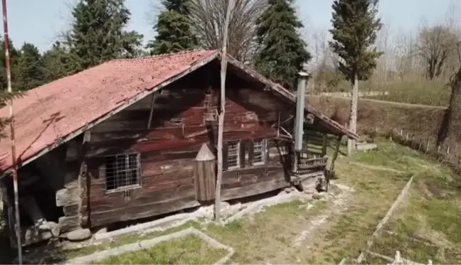 Tarihi ahşap caminin korunması gereken duvarlarına kalemle isimlerini yazdılar