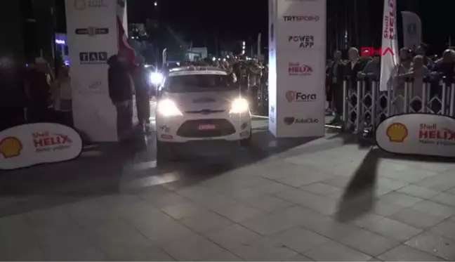 BODRUM'DA RALLİ HEYECANI SEREMONİYLE BAŞLADI