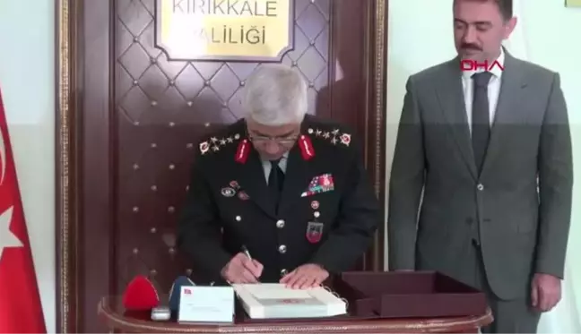 JANDARMA GENEL KOMUTANI ORGENERAL ÇETİN, KIRIKKALE'DE