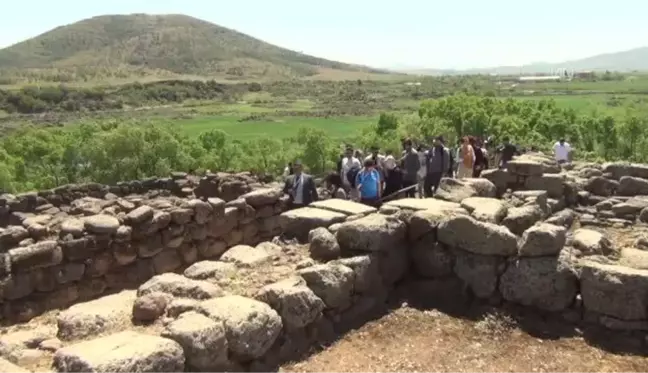 GAZİANTEP - Uluslararası 50 doktora öğrencisi eğitim için tarihi ören yerleri gezdi