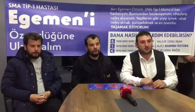 Sma Hastası Egemen Bebeğin Ailesinden Yardım Çağrısı