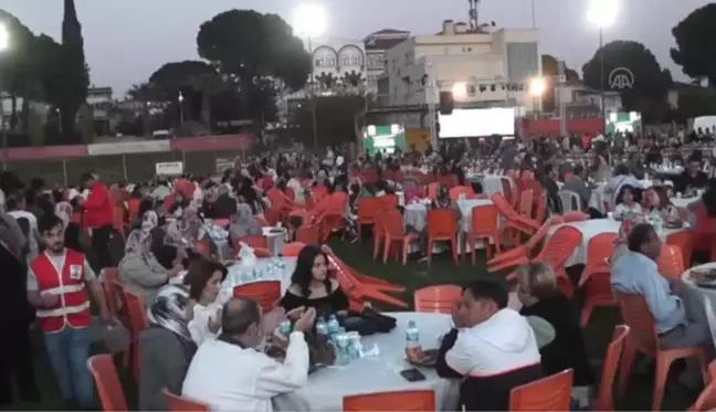 3 bin kişilik iftar yemeği düzenlendi