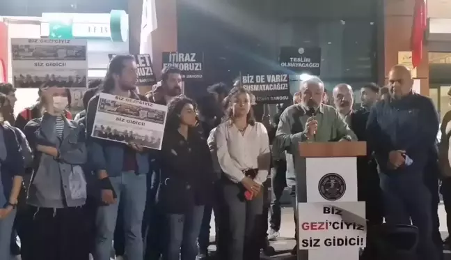 Gezi Davası'nda Verilen Mahkumiyet Kararları İzmir'de Protesto Edildi