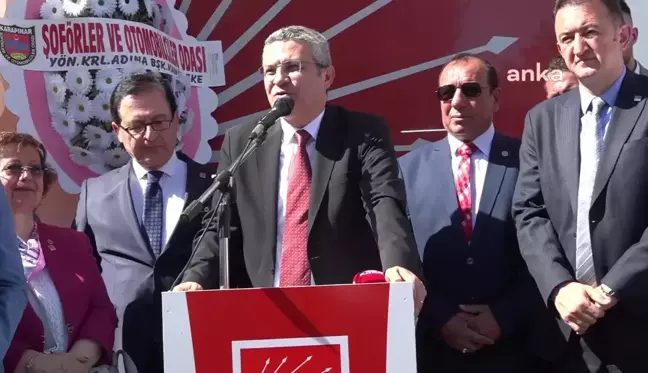 CHP Genel Başkan Yardımcısı Salıcı: 