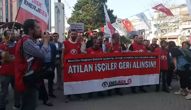 İşten Atılan Enerji İşçileri Kocaeli'nde: 