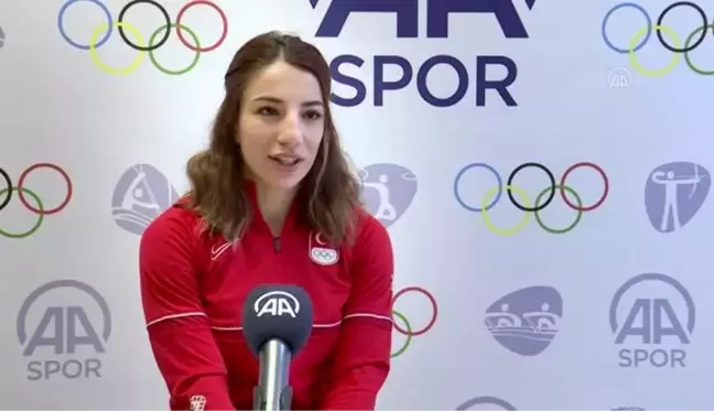 Avrupa şampiyonu milli güreşçi Evin Demirhan Yavuz'un gözü olimpiyatta