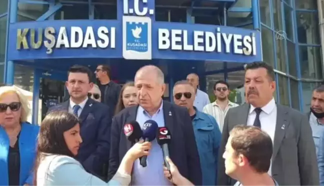 Ümit Özdağ'dan, Kuşadası'nda darbedilen yazar Poyraz'a destek