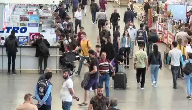 AŞTİ'de bayram yoğunluğu başladı (2)