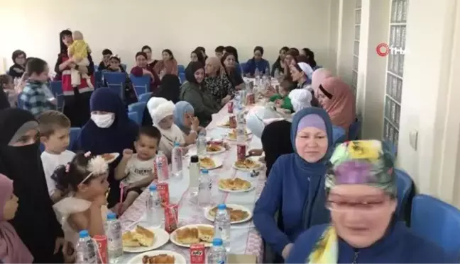 Kırklareli'de savaş mağdurlarıyla bayramlaşma
