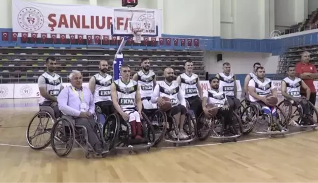 Şanlıurfa engelli basketbolunda play-off hedefliyor