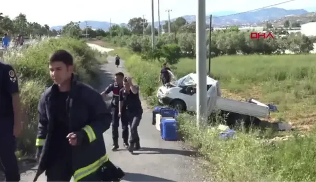 GAZİPAŞA'DA KAZA: 1 YARALI