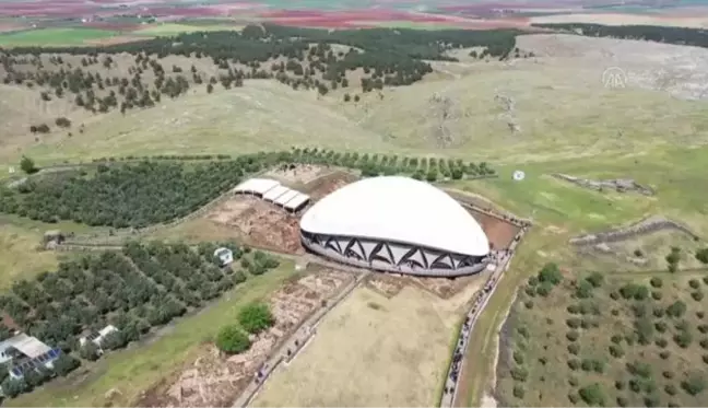 ŞANLIURFA - Göbeklitepe, bayramda günlük bazda en çok ziyaretçiye ulaştı