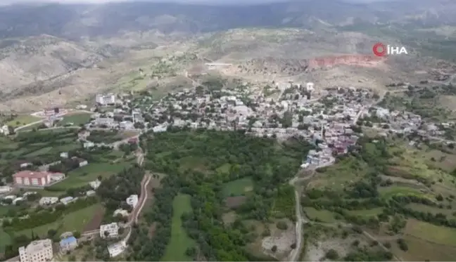 Adıyaman'ın saklı güzelliklerinden Abacığ Menderesleri havadan görüntülendi