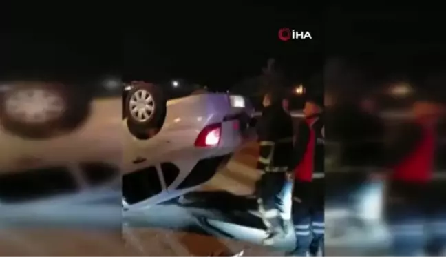 Mardin'de iki otomobilin çarpıştığı kazada 2 kişi yaralandı