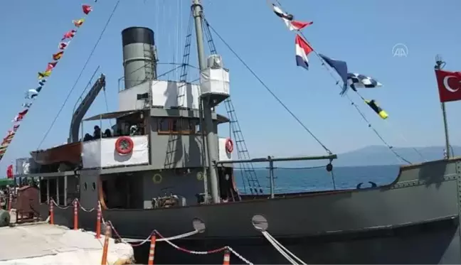 TCG Nusret Müze Gemisi, Mudanya'da ziyarete açıldı