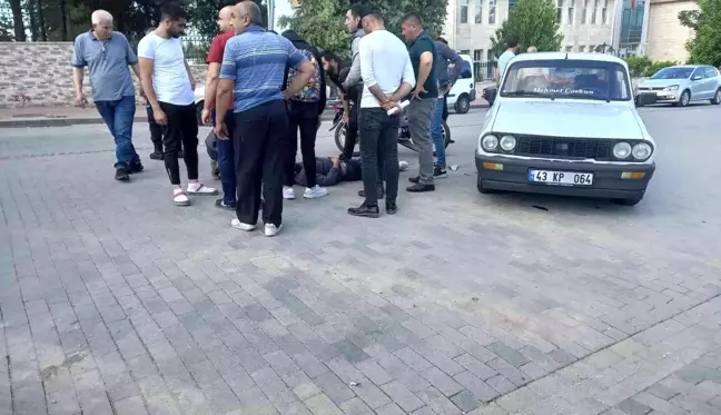 Gediz'de meydana gelen trafik kazasında 1 kişi yaralandı