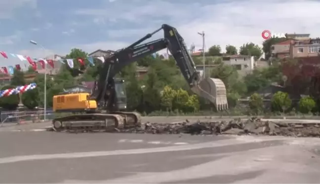 Ümraniye'de hıdırellez şenliğiyle birlikte Kazım Karabekir Cemevi'nin temeli atıldı