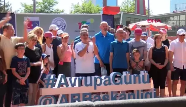 SPOR Ankara'da 'Avrupa Günü Tenis Turnuvası'