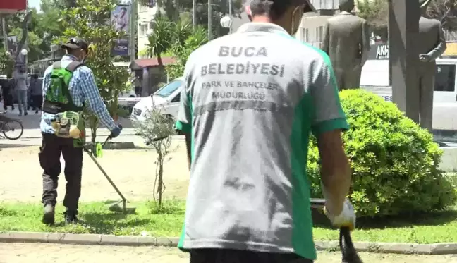 Buca'nın Parkları Yaza Hazırlanıyor