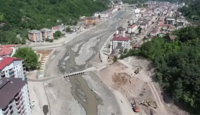 KASTAMONU - Selden sonra Bozkurt'u eski haline getirmek için çalışmalar hızla sürüyor