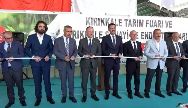 Kırıkkale'de 4. Tarım, Hayvancılık ile Sanayi ve Endüstri Fuarı açıldı