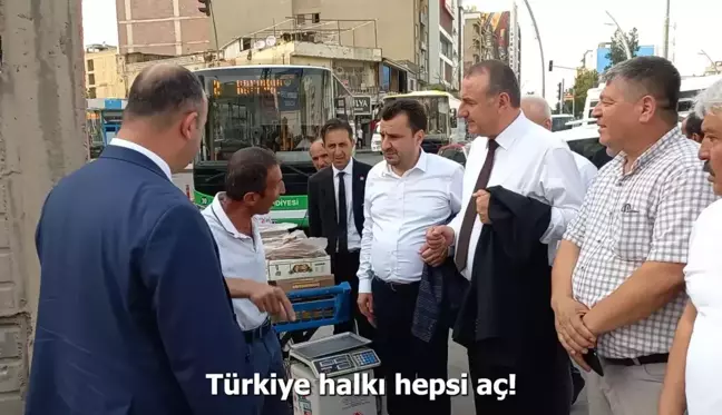 Batmanlı İşportacı: Üç Gündür Siftah Yapmadım, Cumhurbaşkanı Erdoğan'a Oy Verdim Bir Daha Mümkün Değil