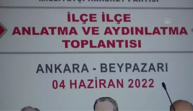 MHP Beypazarı'nda 