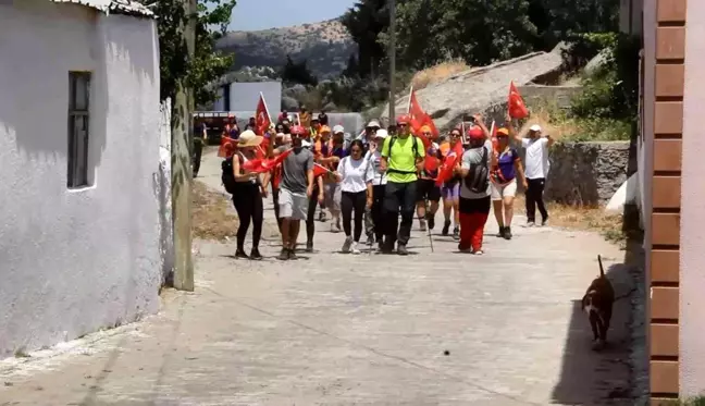 Çanakkale Savaşları kahramanı 'Yahya Çavuş' anısına yürüdüler