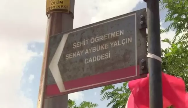 Aybüke öğretmen, şehit düştüğü yerde ve görev yaptığı okulda anıldı