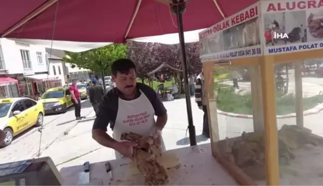 Yörede yılda sadece 6 ay yenilebilen Alucra Oğlak Kebabı'nın satışı başladı